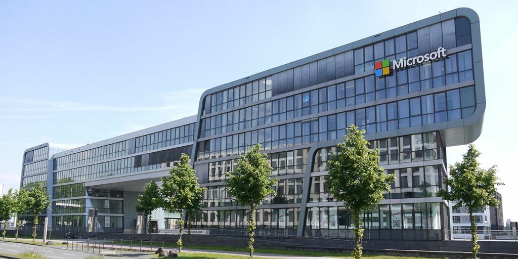 comito im Microsoft Gebäude in Köln